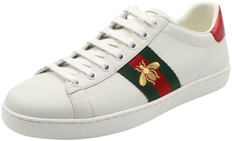 what color stones are on the gucci bee|Women's Ace sneaker with bee in white leather .